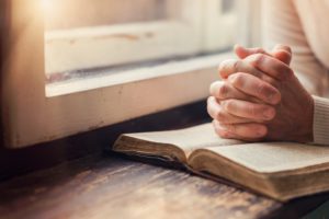 Woman with Bible