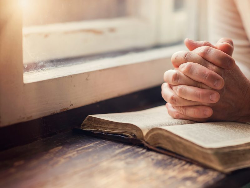 Woman with Bible
